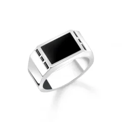 Thomas Sabo Ringe-Ring Schwarz - TR2387-027-11