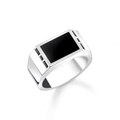 Thomas Sabo Ringe-Ring Schwarz - TR2387-027-11