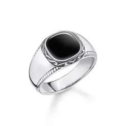 Thomas Sabo Ringe-Ring Schwarz - TR2388-641-11