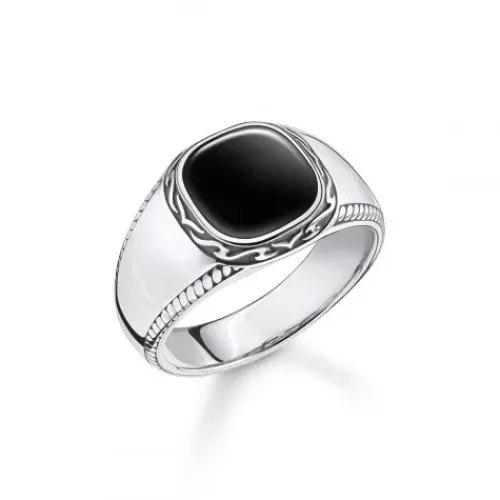 Thomas Sabo Ringe-Ring Schwarz - TR2388-641-11