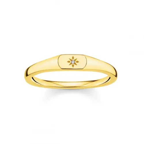 Thomas Sabo Ringe-Ring Stern Gold - TR2314-414-14
