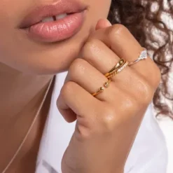 Thomas Sabo Ringe-Ring Stern Gold - TR2314-414-14