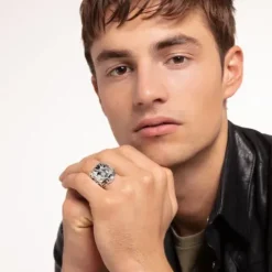 Thomas Sabo Ringe-Ring Tiger Silber - TR2294-643-21