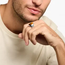 Thomas Sabo Ringe-Ring Tigerauge - TR2242-826-2