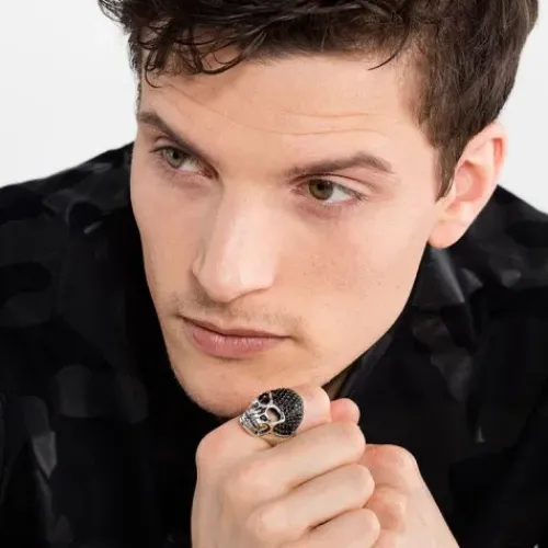 Thomas Sabo Ringe-Ring Totenkopf Pavé - TR1705-051-11