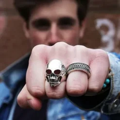 Thomas Sabo Ringe-Ring Totenkopf - TR1704-001-12