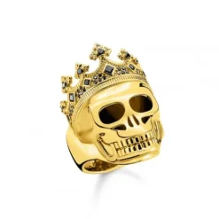Thomas Sabo Ringe-Ring Totenkopf König Gold - TR2207-414-11