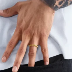 Thomas Sabo Ringe-Ring Totenkopf Gold - TR1922-413-39