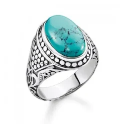 Thomas Sabo Ringe-Ring Turquoise - TR2241-878-17