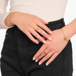 Thomas Sabo Ringe-Ring Vintage Romance vergoldet - TR2479-995-10