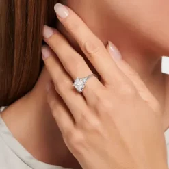 Thomas Sabo Ringe-Ring Weisser Stein Silber - TR2362-051-14