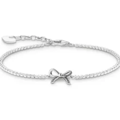 Thomas Sabo Armbänder-Schleifen Armband mit weissen Steinen Silber - A2172-643-14-L19V