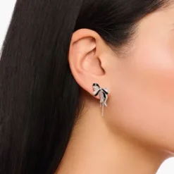 Thomas Sabo Ohrringe-Schleifen Ohrringe Lovely Romance Silber - H2310-691-11