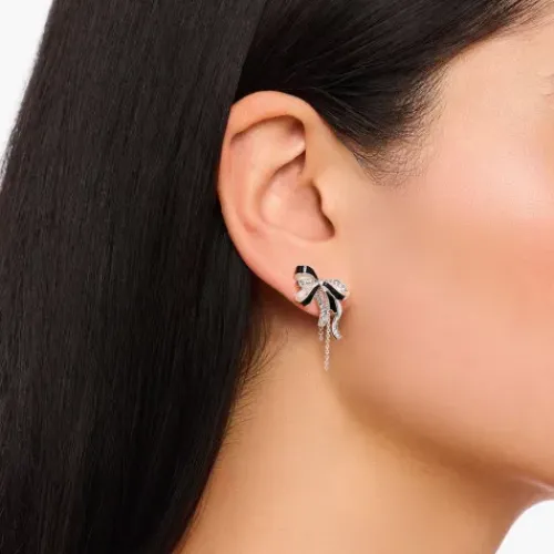 Thomas Sabo Ohrringe-Schleifen Ohrringe Lovely Romance Silber - H2310-691-11