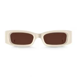Thomas Sabo Sonnenbrillen-Sonnenbrille Kim Schmal Rechteckig Beige - E0021-060-100-A