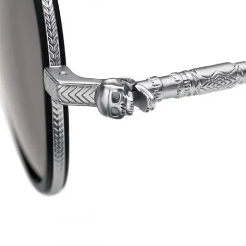 Thomas Sabo Sonnenbrillen-Sonnenbrillen Harrison Pilot Totenkopf - E0003-001-106-A