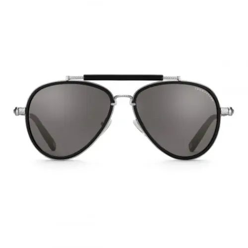 Thomas Sabo Sonnenbrillen-Sonnenbrillen Harrison Pilot Totenkopf Polarisiert - E0003-001-106-AP
