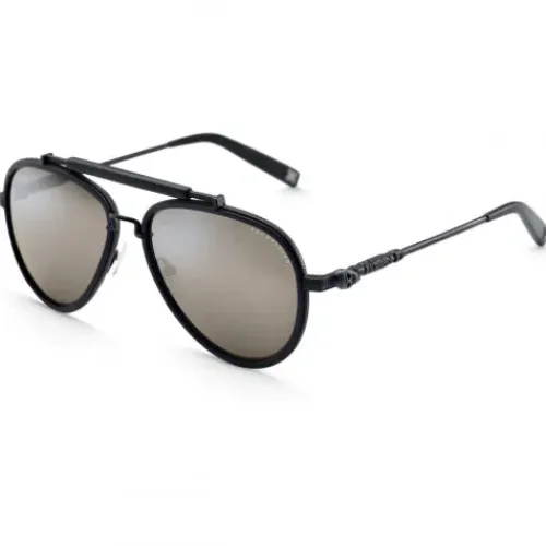 Thomas Sabo Sonnenbrillen-Sonnenbrillen Harrison Pilot Totenkopf Verspiegelt - E0003-253-205-A