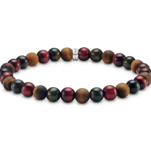 Thomas Sabo Armbänder-Talisman Armband mit Tigerauge Beads - A2182-826-2