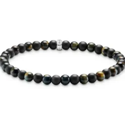 Thomas Sabo Armbänder-Talisman Armband mit Obsidian und Tigerauge - A2183-806-7
