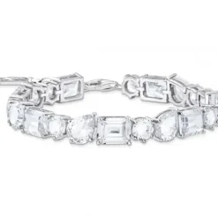 Thomas Sabo Armbänder-Tennisarmband mit weissen Steinen in drei Schliffarten Silber - A2140-051-14-L19V