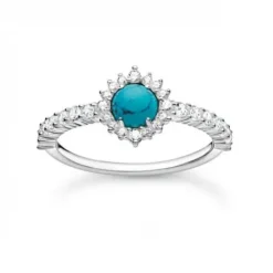 Thomas Sabo Ringe-Türkis Ring - TR2344-405-17