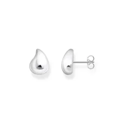 Thomas Sabo Ohrringe-Tropfen Ohrstecker mit organischer Form Silber - H2303-001-21