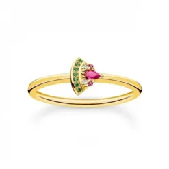Thomas Sabo Ringe-Wassermelone Ring - TR2353-488-7