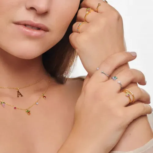 Thomas Sabo Ringe-Wassermelone Ring - TR2353-488-7