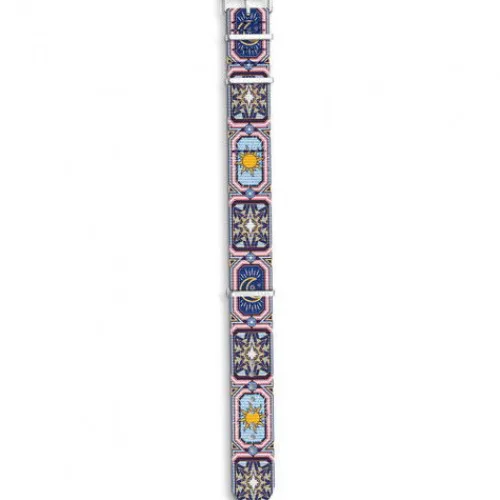 Thomas Sabo Uhrenarmbänder-Watch Strap Code TS Nato Colourful Night Sky - ZWA0323-276-7