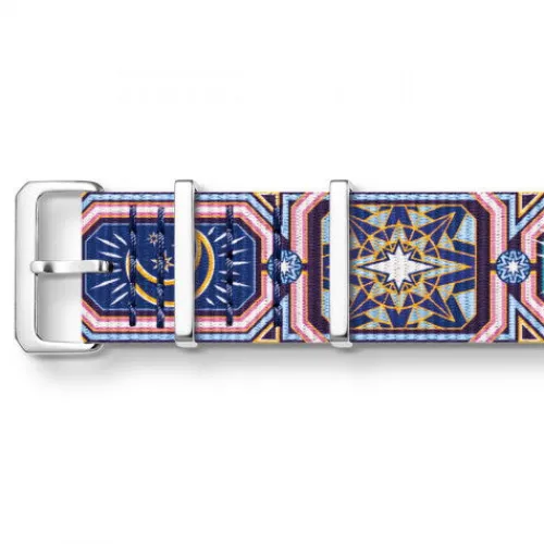 Thomas Sabo Uhrenarmbänder-Watch Strap Code TS Nato Colourful Night Sky - ZWA0323-276-7