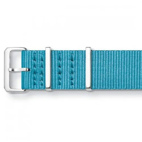 Thomas Sabo Uhrenarmbänder-Watch Strap Code TS Nato Turquoise - ZWA0312-276-17