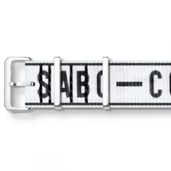 Thomas Sabo Uhrenarmbänder-Watch Strap Code TS Nato Urban White - ZWA0319-276-25