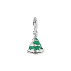 Thomas Sabo Charms/Beads-Weihnachtsbaum Charm Silber - 2198-390-7