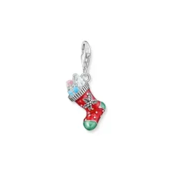 Thomas Sabo Charms/Beads-Weihnachtssocken Charm Silber - 2199-691-7