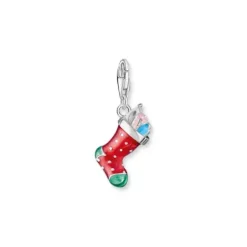 Thomas Sabo Charms/Beads-Weihnachtssocken Charm Silber - 2199-691-7