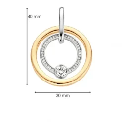 Ti Sento Milano Anhänger-Anhänger - 6755ZY