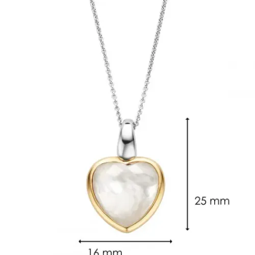 Ti Sento Milano (Kette mit) Herz-Anhänger - 6807MW