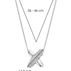 Ti Sento Milano Halsketten-Halskette - 34003ZI/42