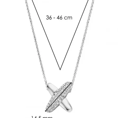 Ti Sento Milano Halsketten-Halskette - 34003ZI/42