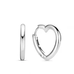 Ti Sento Milano (Kette mit) Herz-Ohrringe - 7917SI