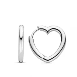 Ti Sento Milano (Kette mit) Herz-Ohrringe - 7917SI