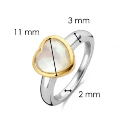 Ti Sento Milano (Kette mit) Herz-Ring - 12219MW