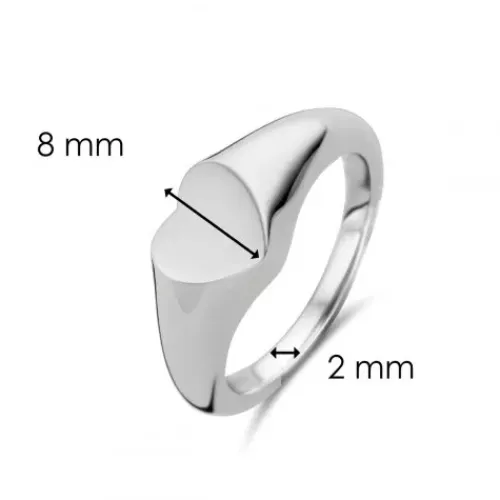 Ti Sento Milano (Kette mit) Herz-Ring - 12221SI