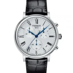 Tissot Lederarmband-Carson Premium Quartz Chronograph - T122.417.16.033.00
