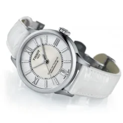 Tissot Lederarmband-Chemin Des Tourelles Powermatic 80 Lady - T099.207.16.116.00