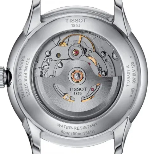 Tissot Metallarmband-Chemin des Tourelles Powermatic 80 (39 mm) - T139.807.11.061.00