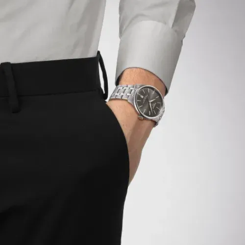 Tissot Metallarmband-Chemin des Tourelles Powermatic 80 (39 mm) - T139.807.11.061.00