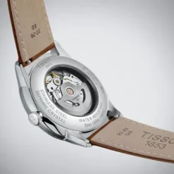 Tissot Lederarmband-Chemin des Tourelles Powermatic 80 (42 mm) - T139.407.16.041.00