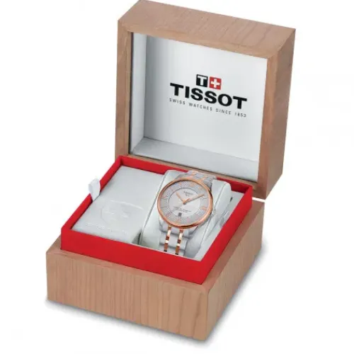 Tissot Metallarmband-Chemin Des Tourelles Powermatic 80 Lady - T099.207.22.118.01